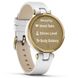 Смарт-годинник Garmin Lily Light Gold Bezel with White Case and Italian Leather Band 010-02384-B3