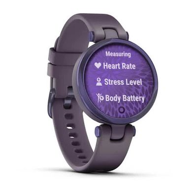 Смарт-годинник Garmin Lily Midnight Orchid Bezel with Deep Orchid Case and Silicone Band 010-02384-12