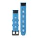 Ремінець Garmin для Fenix 5 Plus 22mm QuickFit Cyan Blue Silicone Band 010-12740-03