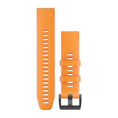 Ремешок для Garmin 5 Plus 22mm QuickFit Spark Orange Silicone 010-12740-04