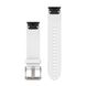 Ремешок Garmin для Fenix ​​5S Plus 20mm QuickFit Carrara White Silicone Band 010-12739-01