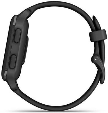 Смарт-часы Garmin Venu Sq 2 – Music Edition Slate Aluminum Bezel with Black Case and Silicone Band 010-02700-10