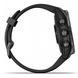 Смарт-часы Garmin Fenix 7S Sapphire Solar Carbon G. DLC Titanium w. Black Band 010-02539-25