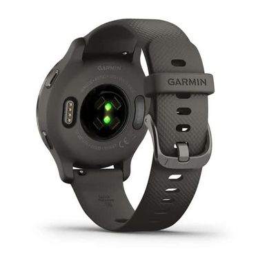 Смарт-часы Garmin Venu 2S Slate Bezel with Graphite Case and Silicone Band 010-02429-10