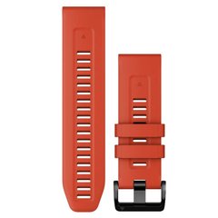 Ремешок Garmin QuickFit 26 Watch Bands Flame Red Silicone 010-13117-04