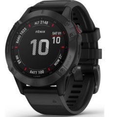 Спортивные часы Garmin Fenix 6S Pro Black With Black Band (010-02159-14)