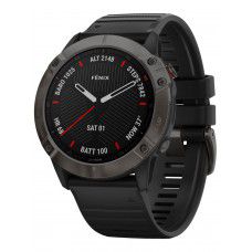 Спортивний годинник Garmin Fenix 6X Pro Sapphire Carbon Grey DLC with Black Band (010-02157-11)