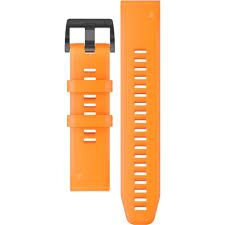 Ремінець Garmin для Garmin 5 Plus 22mm QuickFit Spark Orange Silicone (010-12740-04)