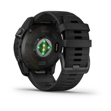 Смарт-часы Garmin Epix Pro Gen 2 Sapphire 51mm Carbon G. DLC Tit. with Black Band 010-02804-01