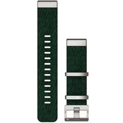 Ремінець Garmin QuickFit 22 Watch Bands Jacquard-weave Nylon Strap–Pine Green 010-13008-00