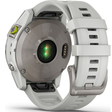 Смарт-часы Garmin Epix (Gen 2) Sapphire - White Titanium 010-02582-21