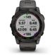 Смарт-часы Garmin Fenix 7X Sapphire Solar C. Grey DLC Titanium w. Carbon Grey DLC Vented T. Band 010-02541-27