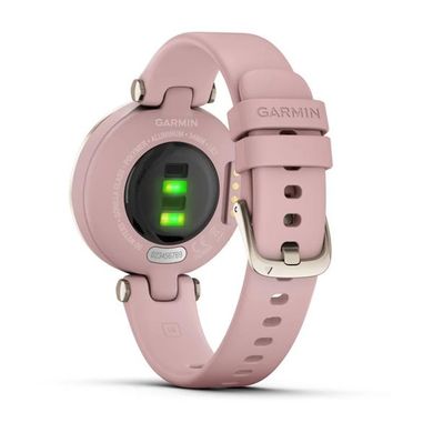 Смарт-часы Garmin Lily Sport Edition - Cream Gold Bezel with Dust Rose Case and S. Band 010-02384-13