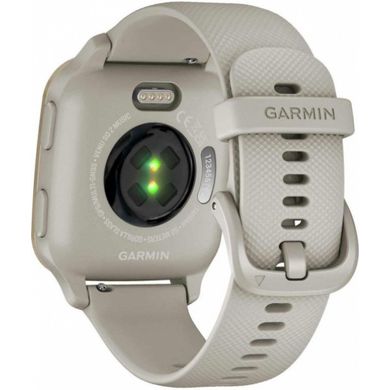 Смарт-часы Garmin Venu Sq 2-Music Edition Cream Gold Aluminum Bezel with French Gray Case and Silicone Band 010-02700-12