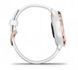 Смарт-годинник Garmin Venu 2S Rose Gold Bezel with White Case and Silicone Band 010-02429-13