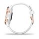 Смарт-часы Garmin Venu 2S Rose Gold Bezel with White Case and Silicone Band 010-02429-13