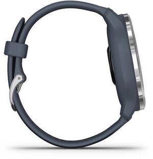 Смарт-часы Garmin Venu 2 Silver Bezel with Granite Blue Case and Silicone Band 010-02430-10
