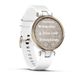 Смарт-годинник Garmin Lily Sport Edition - Cream Gold Bezel with White Case and S. Band 010-02384-10