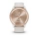 Смарт-часы Garmin Vivomove Trend Peach Gold S. Steel Bezel w. Ivory Case and S. Band 010-02665-01