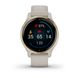 Смарт-часы Garmin Venu 2S Light Gold Stainless Steel Bezel with Light Sand Case and Silicone Band 010-02429-11