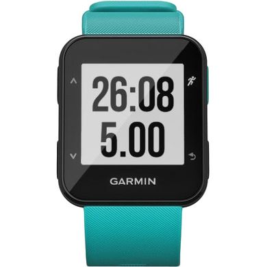 Спортивний годинник Garmin Forerunner 30 Turquoise (010-01930-04)