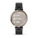 Смарт-часы Garmin Lily Cream Gold Bezel with Black Case and Italian Leather Band 010-02384-B1