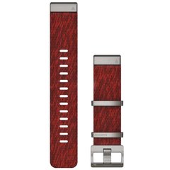 Ремінець Garmin QuickFit 22 MARQ Watch Bands Jacquard-weave Nylon Strap – Red 010-12738-22