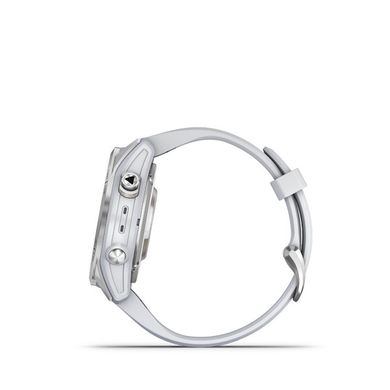 Смарт-часы Garmin Epix Pro Gen 2 42mm Silver w. Whitestone Band 010-02802-01